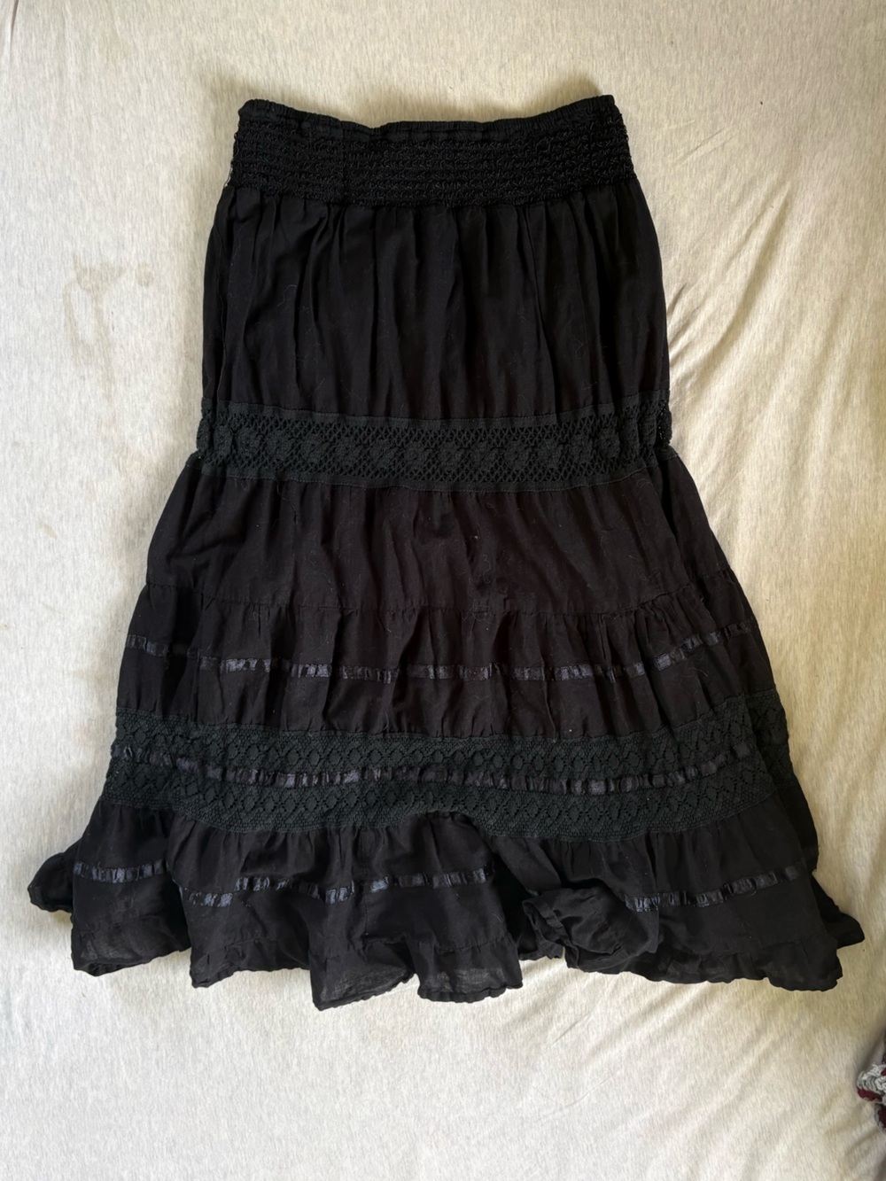 gothic cotton skirt